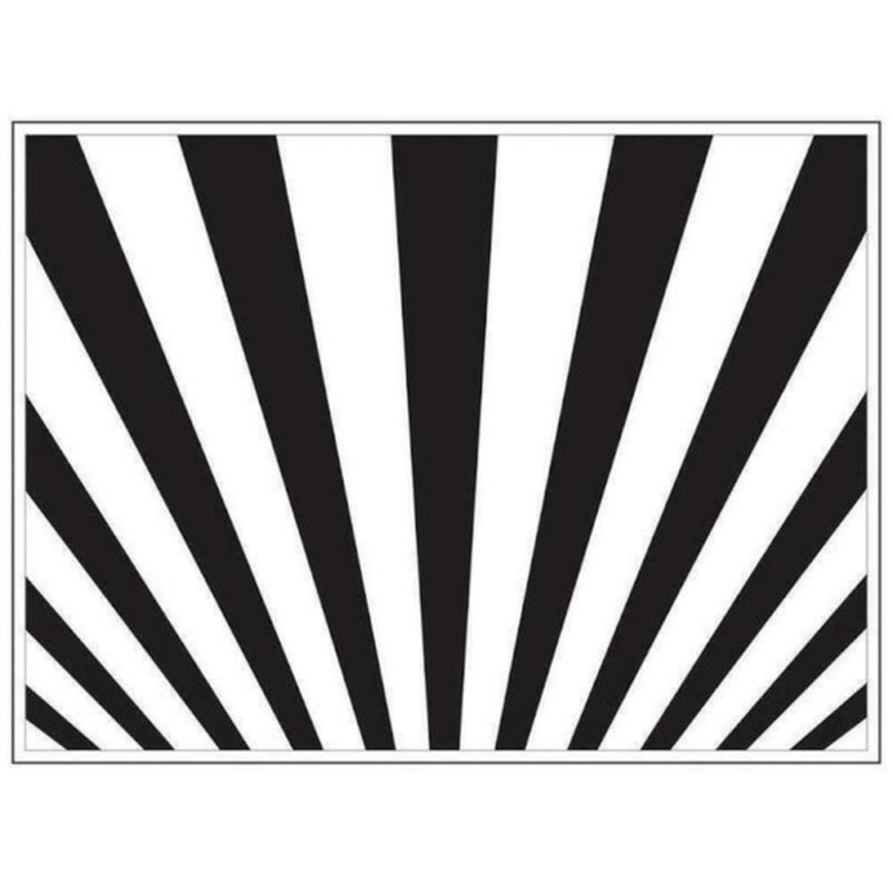 Darice Embossing Folder Sunrays Scrapbook Paper Crafts Card Making